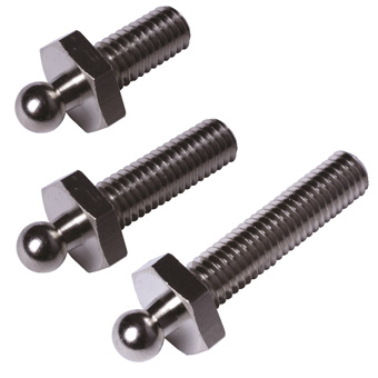 Loxx Stainless Steel M5 x 6mm Threaded Screw with Nickel Plated Stud