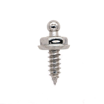 Loxx Stainless Steel 12mm Oversize Screw with Nickel Plated Stud