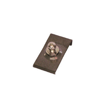 Loxx Stainless Steel 24mm Windshield Clip with Nickel Plated Stud